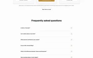 Lapu AI pricing page homepage screenshot, productivity & writing AI tool