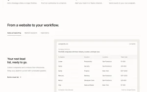 Lection homepage — screenshot of the productivity & writing AI tool, 2026-10-02