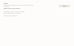 Lection pricing page with plans and prices — screenshot of the productivity & writing AI tool, 2026-10-02