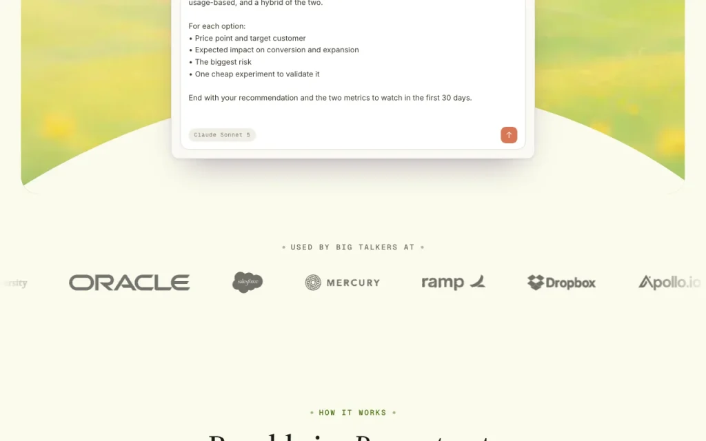 Lemon Startseite – Screenshot des KI-Tools produktivität & schreiben, Oct 2, 2026