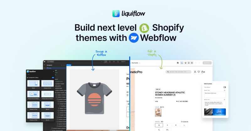 Liquiflow homepage screenshot, coding AI tool