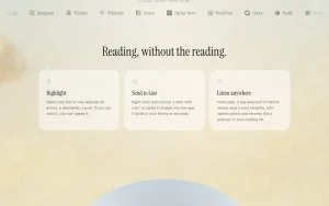 Liso homepage — screenshot of the audio & voice AI tool, 2026-10-01