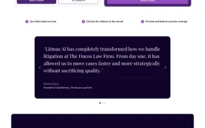 Litmas AI pricing page with plans and prices — screenshot of the productivity & writing AI tool, 2026-10-02