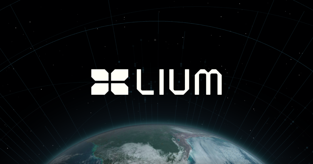 Lium homepage screenshot, research & search AI tool