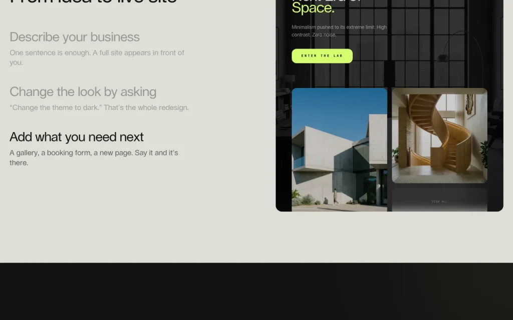 Looops homepage — screenshot of the coding AI tool, Oct 1, 2026