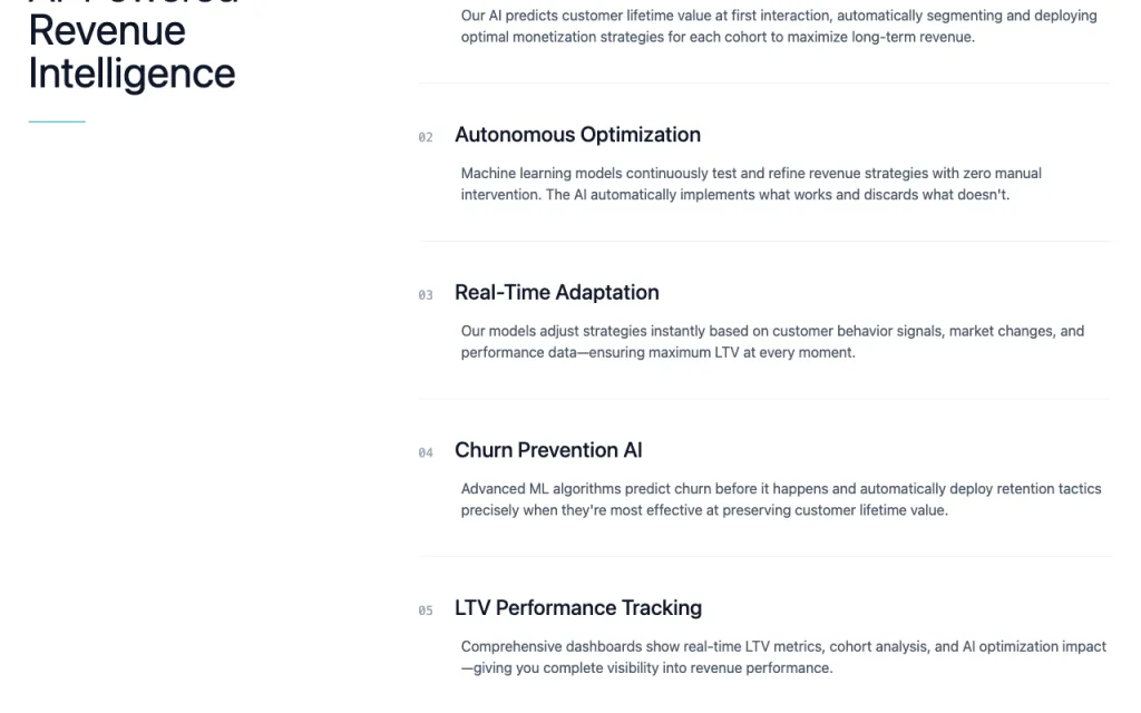 LTVX.ai homepage — screenshot of the productivity & writing AI tool, Oct 2, 2026