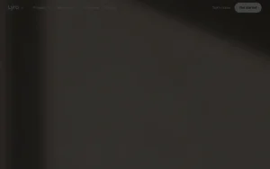 Lyro homepage — screenshot of the productivity & writing AI tool, 2026-10-02