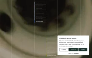 Maisa homepage page homepage screenshot, productivity & writing AI tool