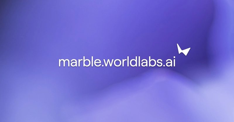Marble (World Labs) homepage screenshot, image generation AI tool