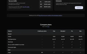 Marble (World Labs) pricing page with plans and prices — screenshot of the image generation AI tool, 2026-10-02