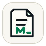 MarkItDown Online logo