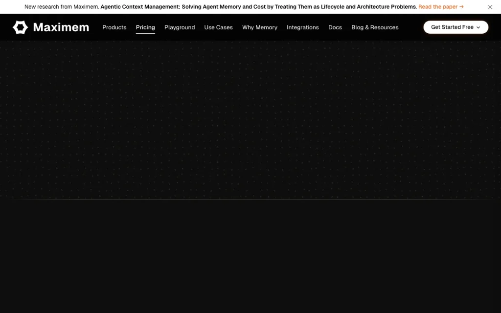 Maximem (Synap) pricing page with plans and prices — screenshot of the coding AI tool, Oct 2, 2026