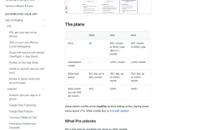 MeDo pricing page with plans and prices — screenshot of the coding AI tool, 2026-10-02