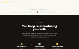 MemoryPlugin pricing page with plans and prices — screenshot of the productivity & writing AI tool, 2026-10-02