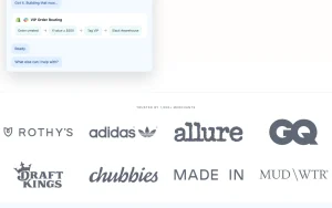 MESA homepage page homepage screenshot, productivity & writing AI tool