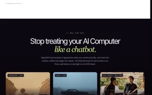 Meterless Nightshift homepage — screenshot of the productivity & writing AI tool, 2026-10-01
