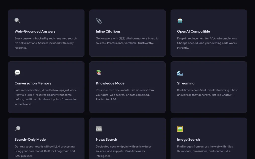 MIAPI homepage — screenshot of the research & search AI tool, Oct 1, 2026