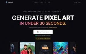Mixels.ai about page — screenshot of the image generation AI tool, 2026-10-02