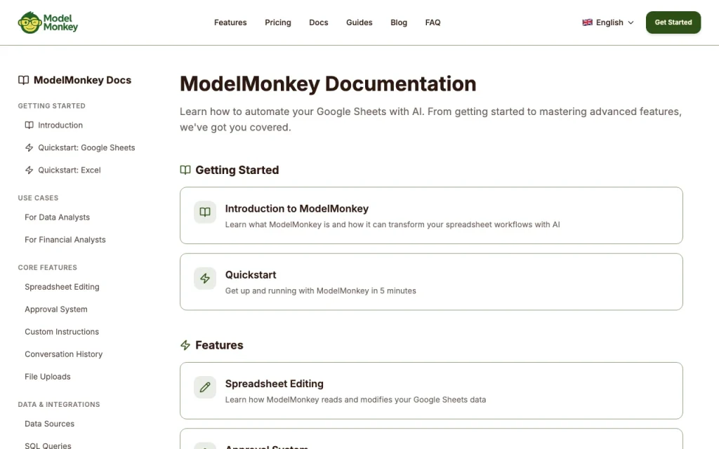 ModelMonkey Dokumentation – Screenshot des KI-Tools produktivität & schreiben, Oct 2, 2026