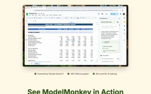ModelMonkey homepage — screenshot of the productivity & writing AI tool, 2026-10-02