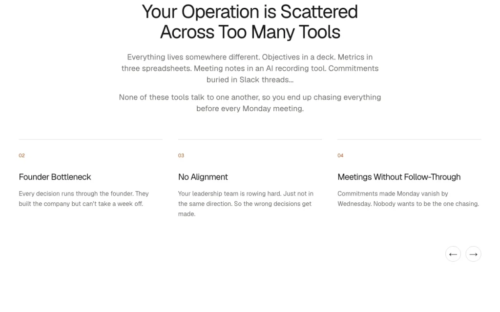 MonsterOps homepage — screenshot of the productivity & writing AI tool, Oct 2, 2026