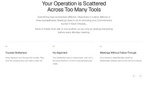 MonsterOps homepage — screenshot of the productivity & writing AI tool, 2026-10-02