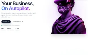 Montr AI homepage page homepage screenshot, productivity & writing AI tool