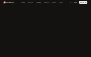 MorningZero homepage — screenshot of the productivity & writing AI tool, 2026-10-01