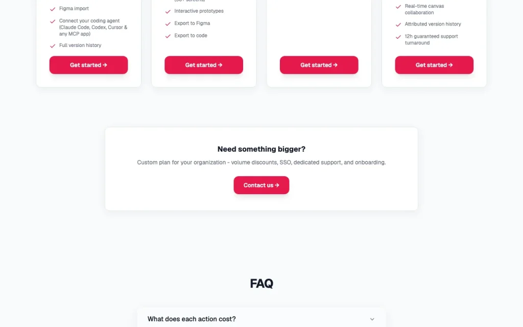 Mowgli pricing page with plans and prices — screenshot of the productivity & writing AI tool, Oct 2, 2026