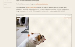 MultiMatte homepage — screenshot of the image generation AI tool, 2026-10-02