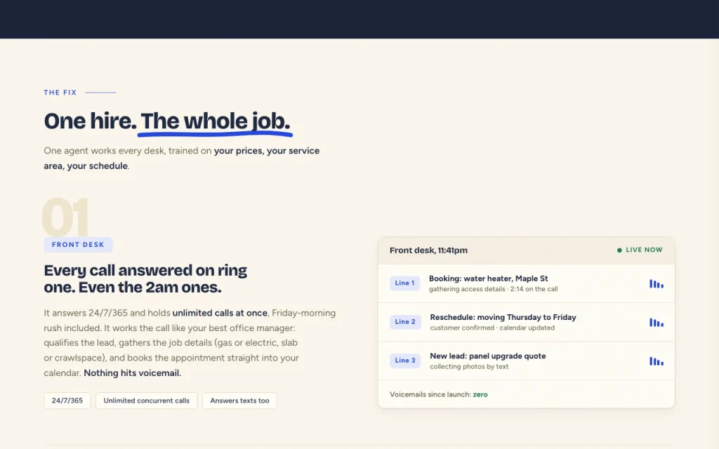 MyBusinessFlow page d'accueil — capture d'écran de l'outil d'IA productivité et rédaction, Oct 2, 2026
