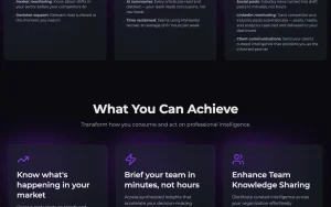 MyNewsly homepage — screenshot of the research & search AI tool, 2026-10-01