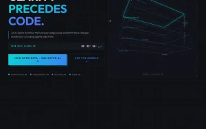 MySpec homepage — screenshot of the coding AI tool, 2026-10-01
