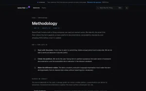 NameThatUI help center — screenshot of the coding AI tool, 2026-10-01