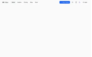 nbot.ai homepage page homepage screenshot, research & search AI tool