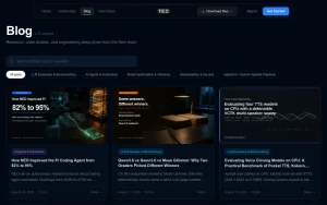 NEO blog — screenshot of the coding AI tool, 2026-10-02