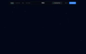 NEO homepage — screenshot of the coding AI tool, 2026-10-02