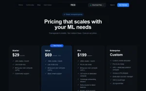 NEO pricing page with plans and prices — screenshot of the coding AI tool, 2026-10-02