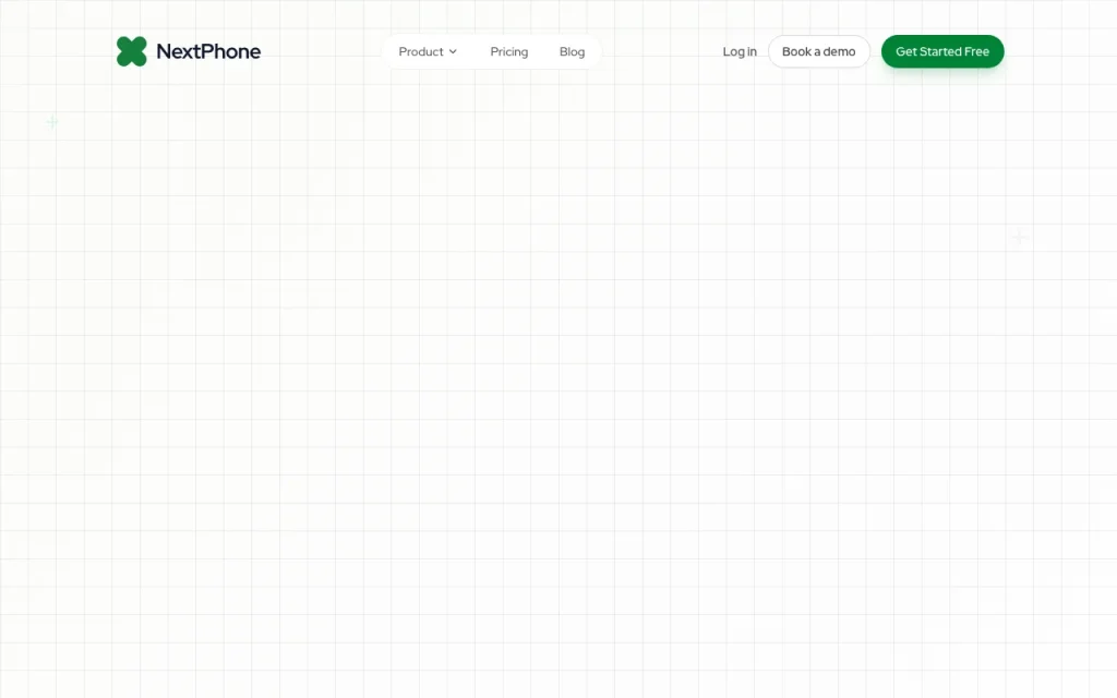 NextPhone página inicial: captura de tela da ferramenta de IA produtividade & escrita, Oct 2, 2026