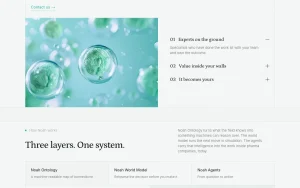 Noah AI homepage — screenshot of the research & search AI tool, 2026-10-02