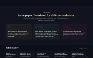 Now I Get It! homepage — screenshot of the research & search AI tool, 2026-10-02