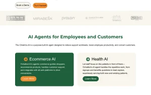 Ochatbot homepage — screenshot of the productivity & writing AI tool, 2026-10-02