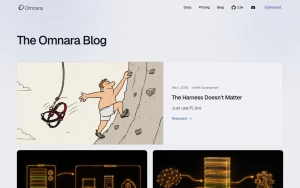 Omnara blog — screenshot of the coding AI tool, 2026-10-02
