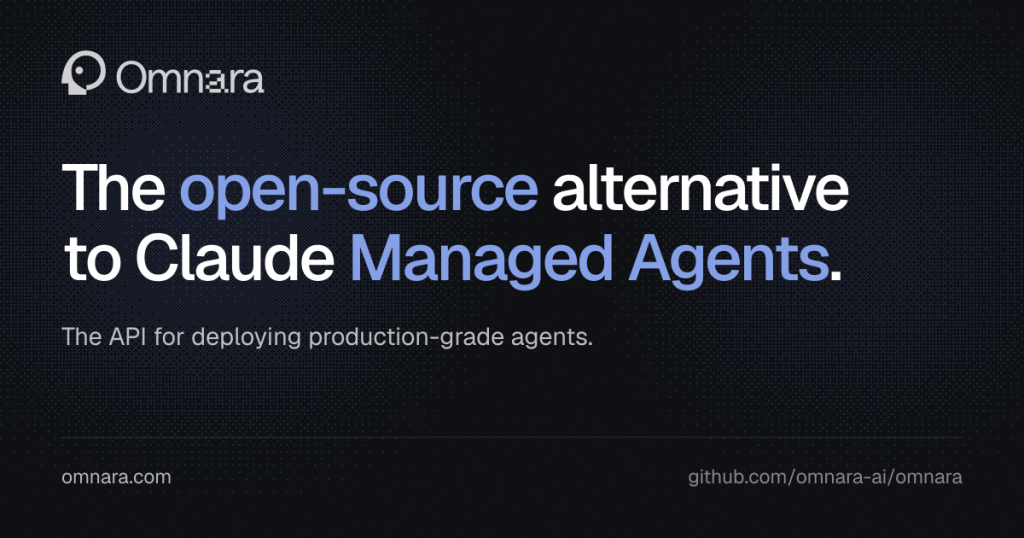 Omnara homepage screenshot, coding AI tool