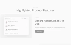 Omniwork homepage — screenshot of the productivity & writing AI tool, 2026-10-02