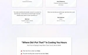 Opal homepage page homepage screenshot, productivity & writing AI tool