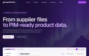 openProd.io homepage page homepage screenshot, productivity & writing AI tool