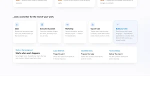OpenWorker homepage — screenshot of the productivity & writing AI tool, 2026-10-01