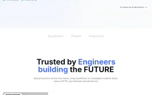 OpsWorker homepage — screenshot of the coding AI tool, 2026-10-02