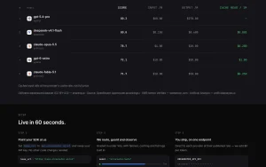 OrcaRouter homepage — screenshot of the coding AI tool, 2026-10-01
